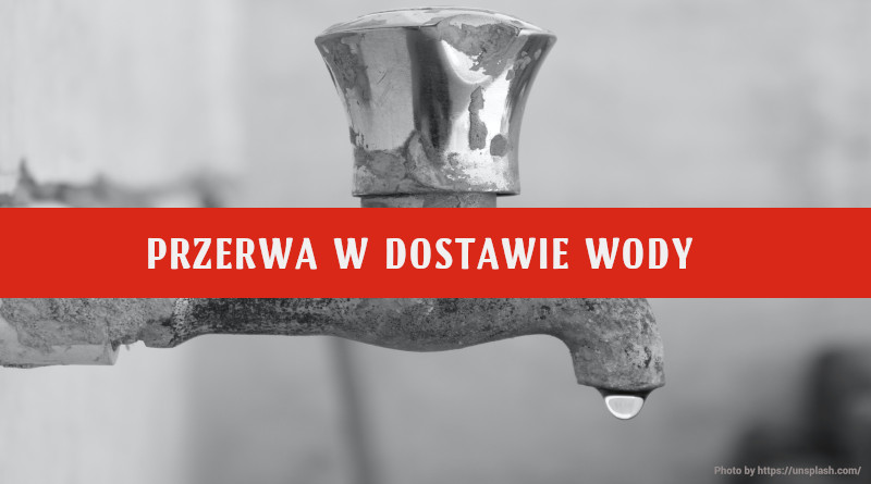 Przerwa w dostawie wody Niepołomice