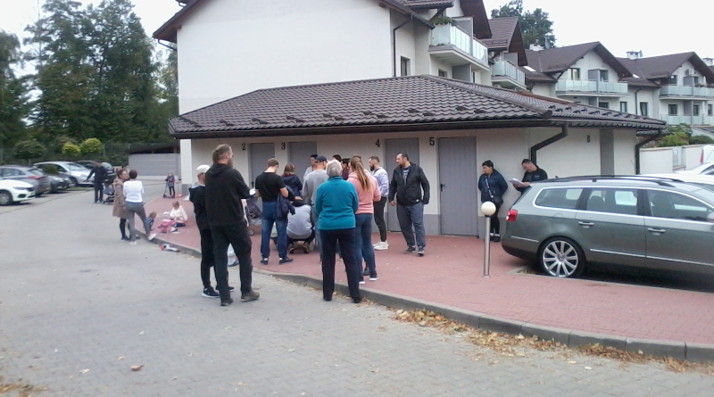 Spotkanie mieszkańców domów przy ul. Moczydło