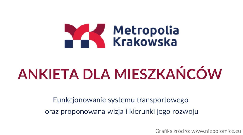Plan Zrównoważonej Mobilności Metropolii Krakowskiej - Niepołomice